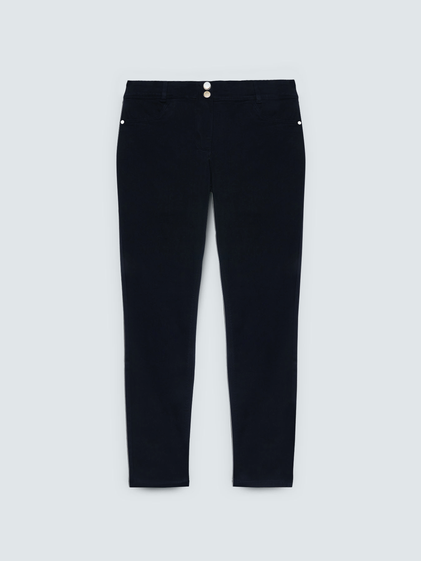 Jean Skinny total black image number 5