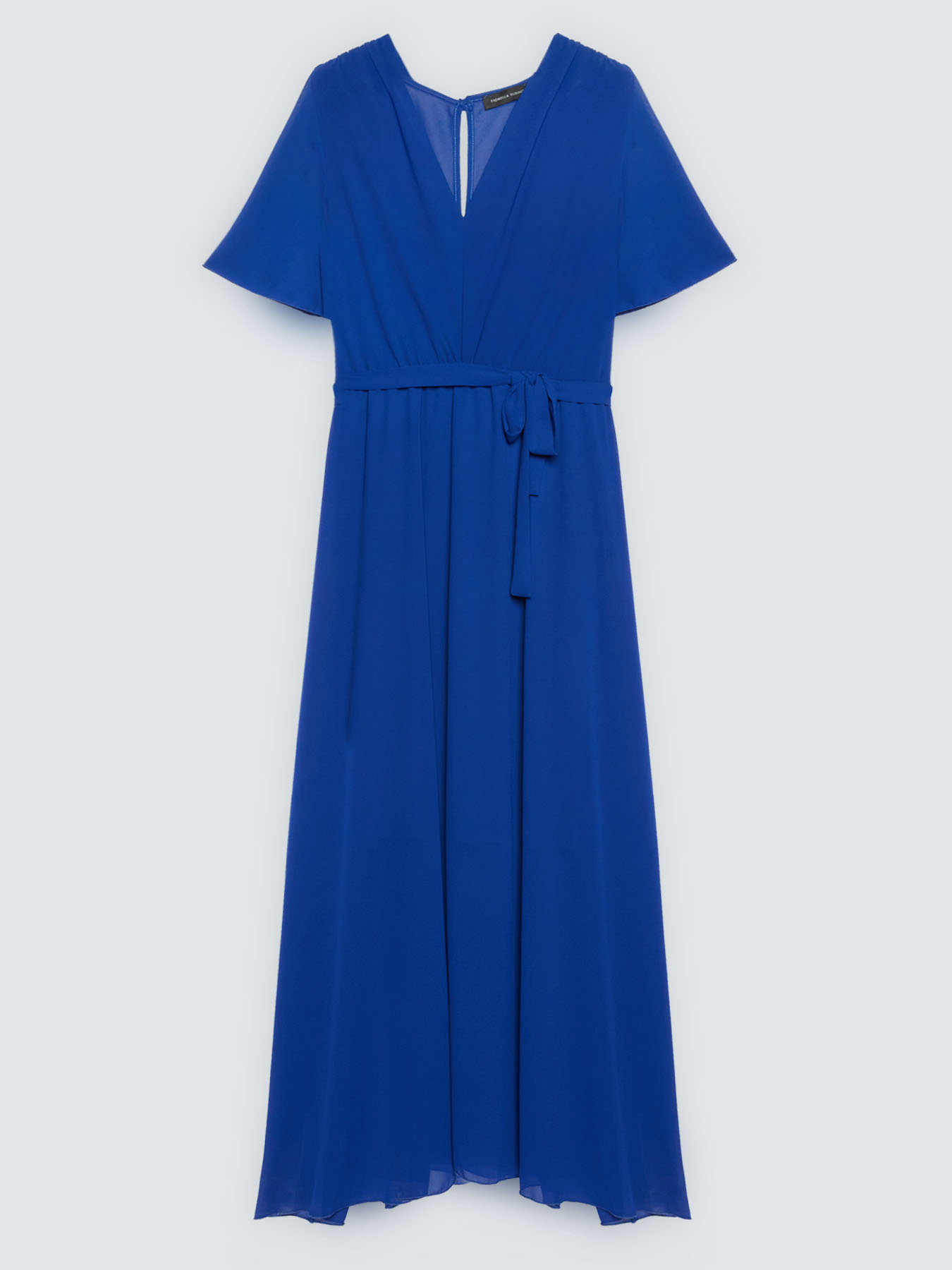 DREAM georgette dress with V-neckline image number 4