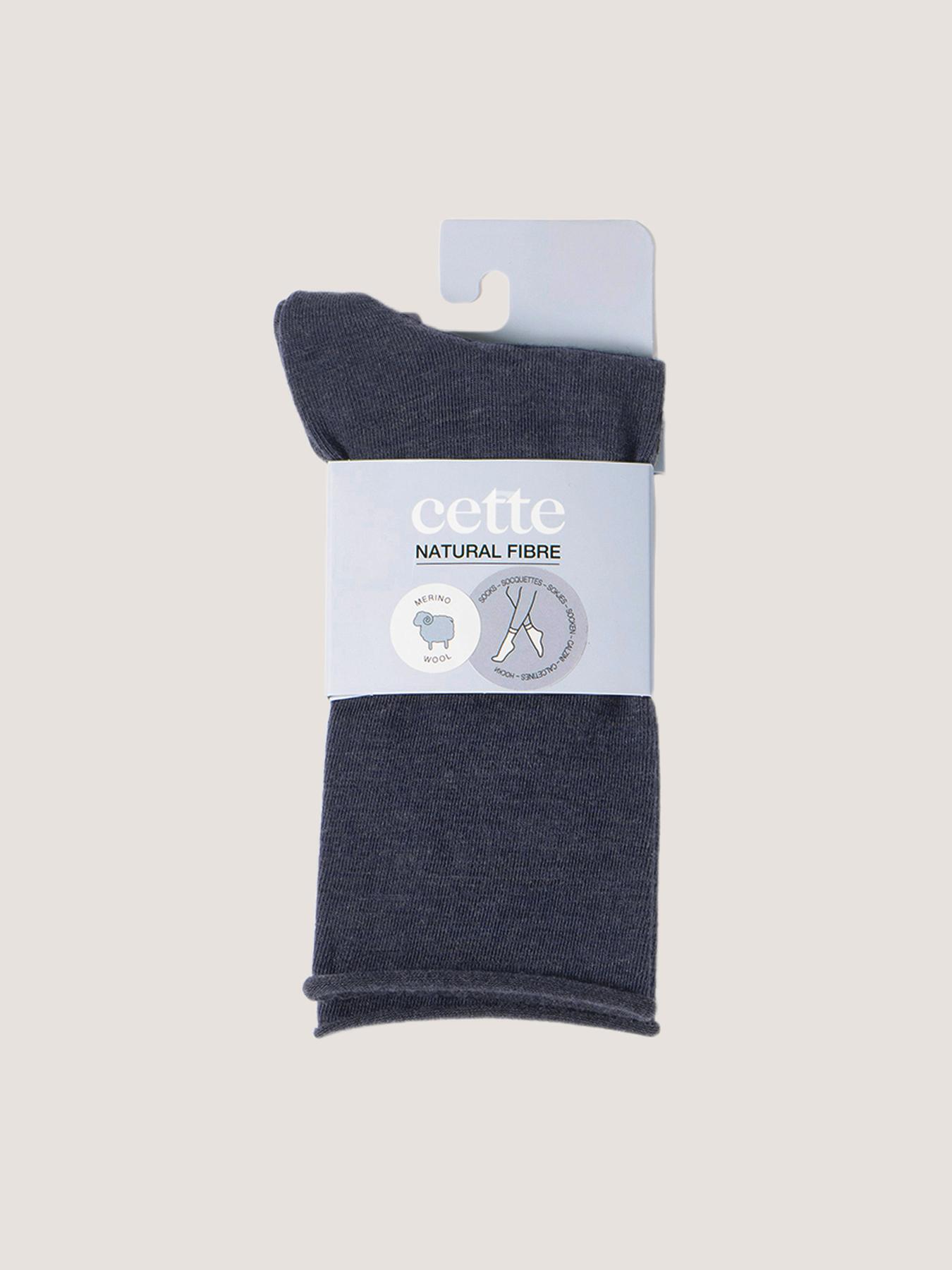 Merino wool socks without cuff image number 6