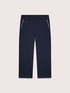 Kick Flare Trousers in Punto Milano image number 4