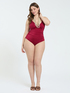 One-piece swimsuit with ring detail image number 3