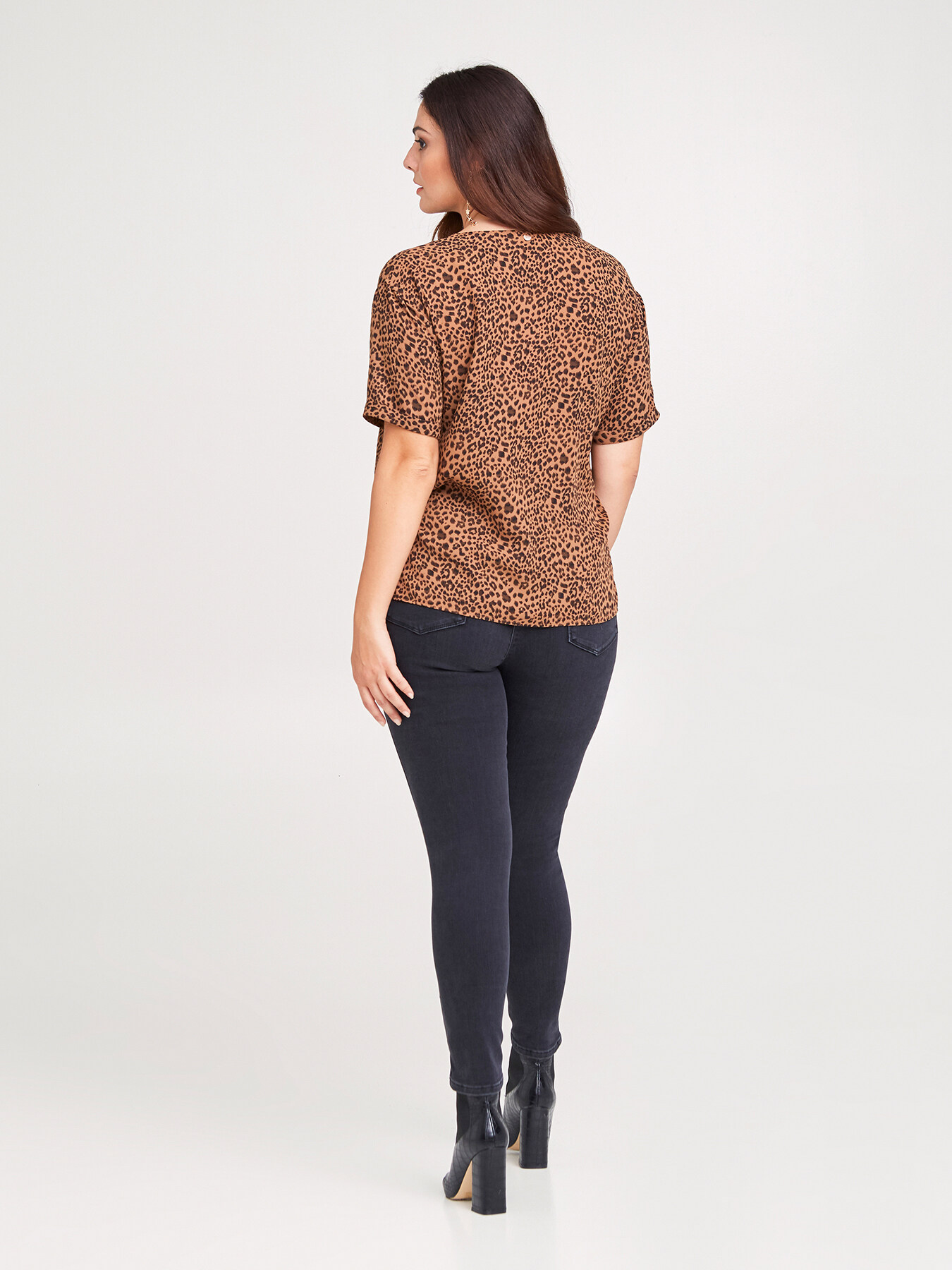 Jegging noir push-up image number 2