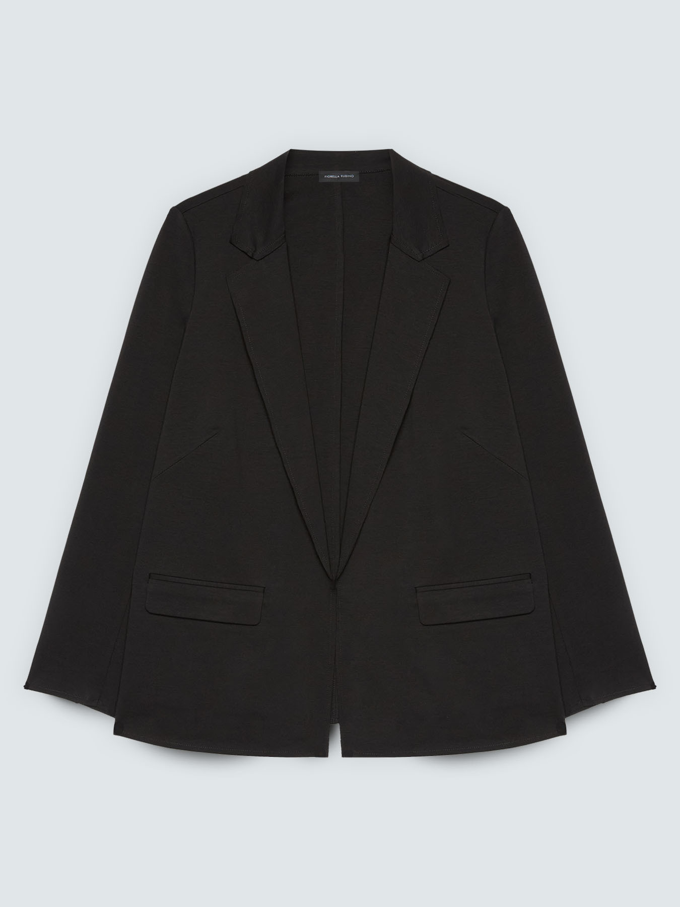 Blazer in cotton blend Milano stitch image number 4