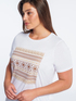 T-Shirt mit Ethno-Stickerei image number 0
