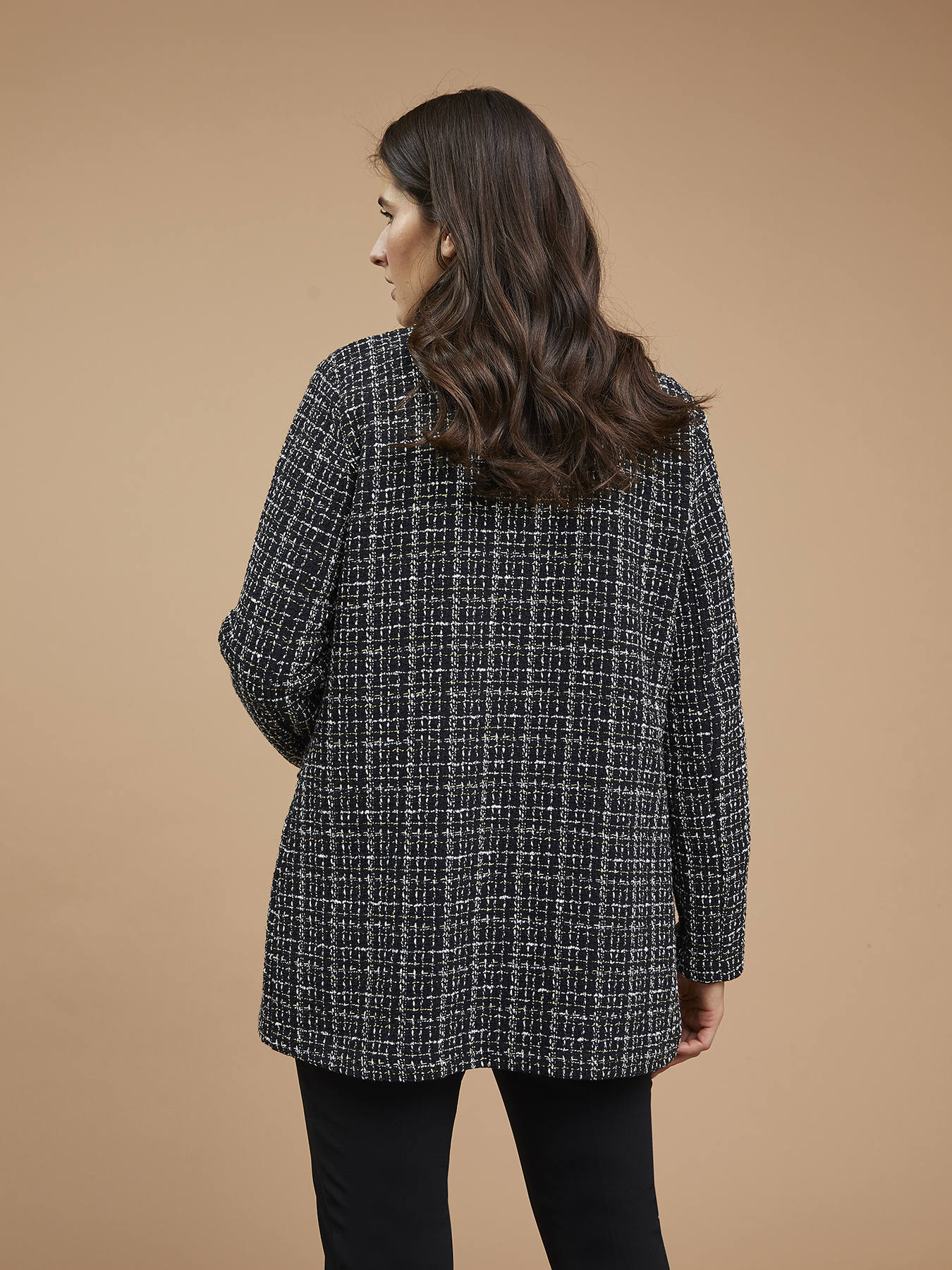 Giacca aperta fantasia image number 1