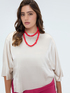 Necklace with red elements image number 0