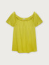 T-shirt with elasticated neckline image number 3