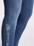 Jeans skinny Giada con ricamo image number 2