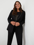 LENZING&trade; ECOVERO&trade; viscose blazer with trims image number 4