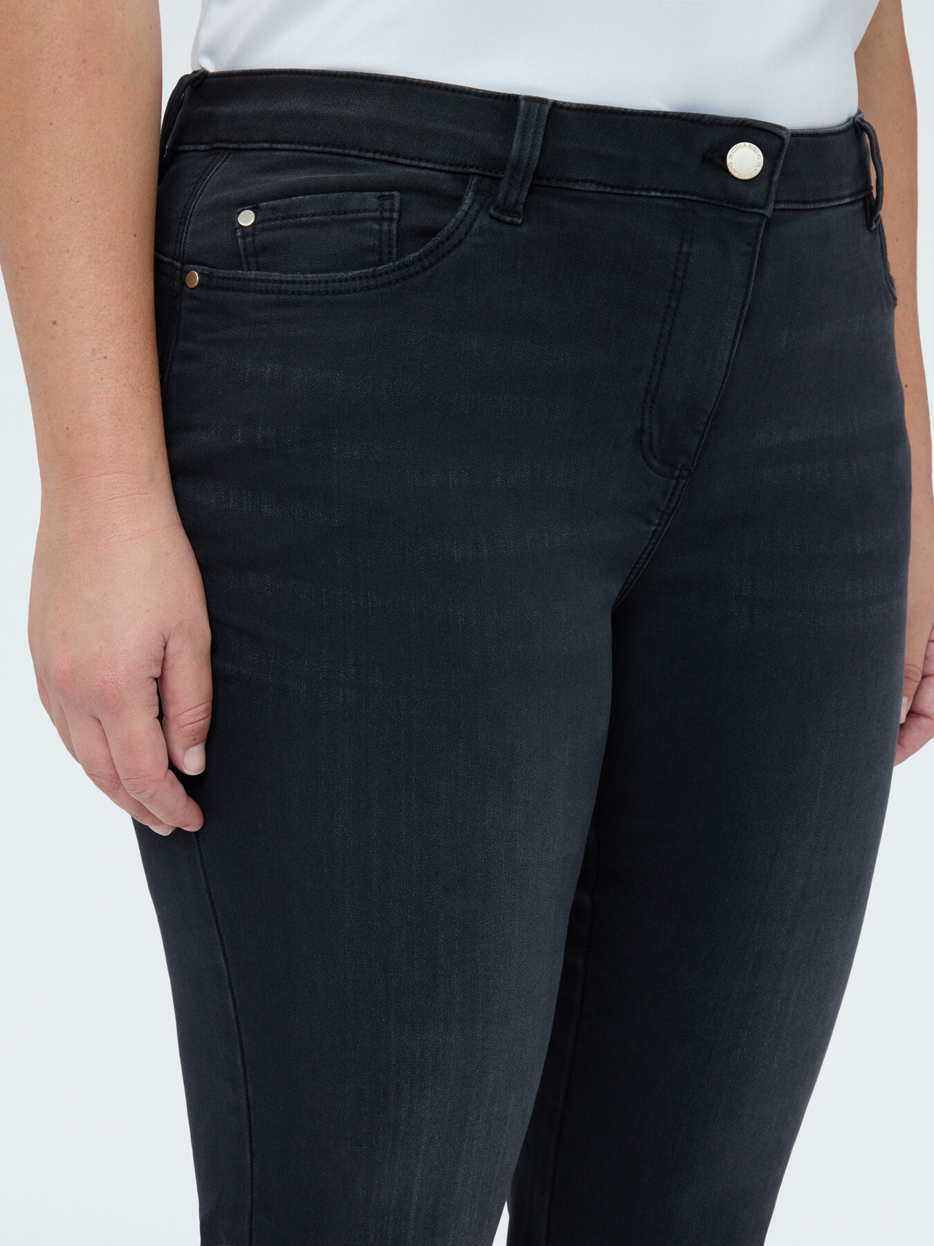 Jean Kick Flare lavage black image number 5