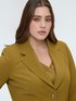 Structured blazer with jewel button image number 3