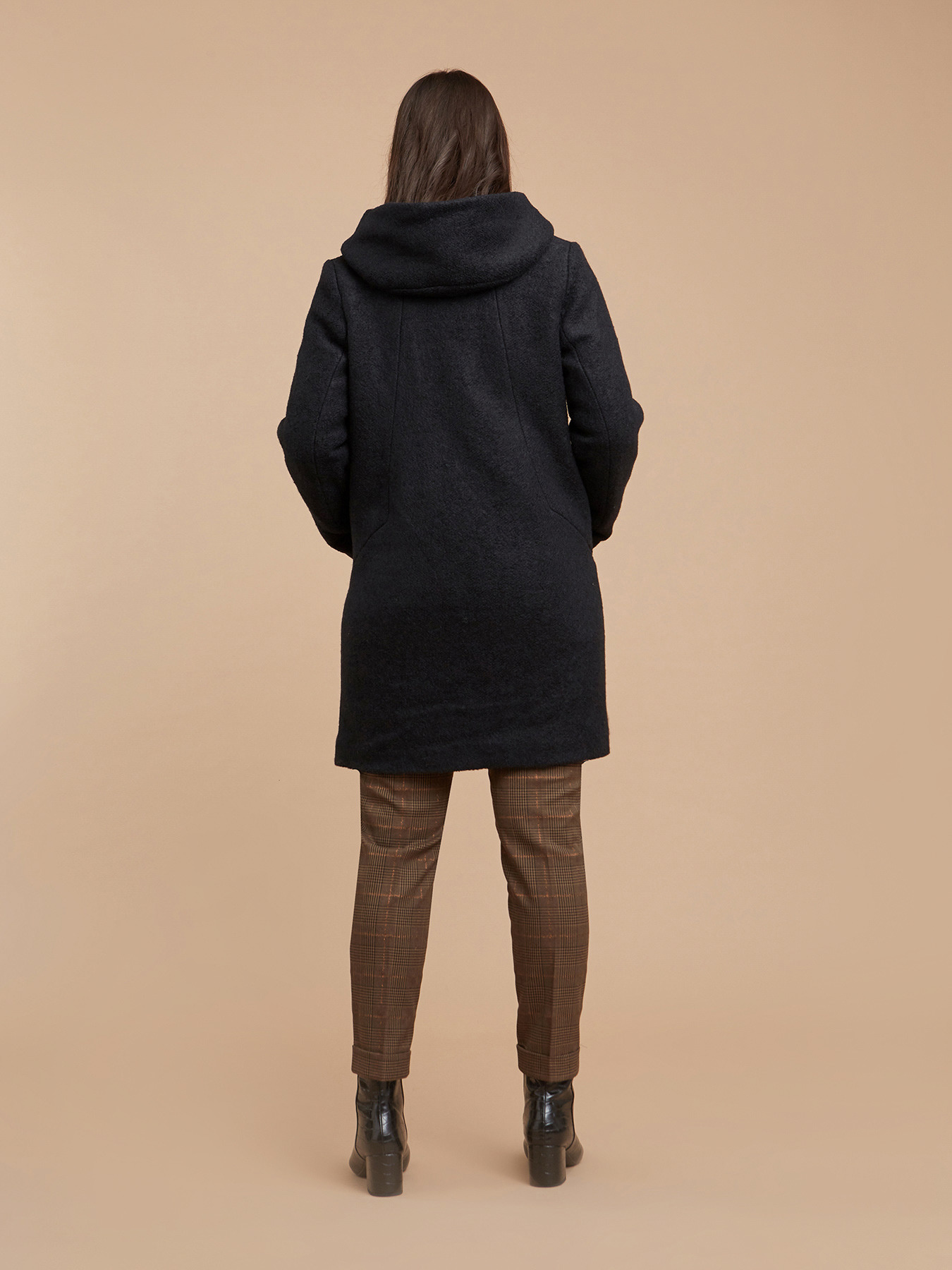 Cappotto in lana cotta image number 1