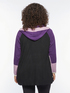 Colour-Block-Cardigan mit Kapuze image number 1