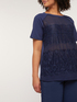 Camiseta con bordes de encaje image number 2