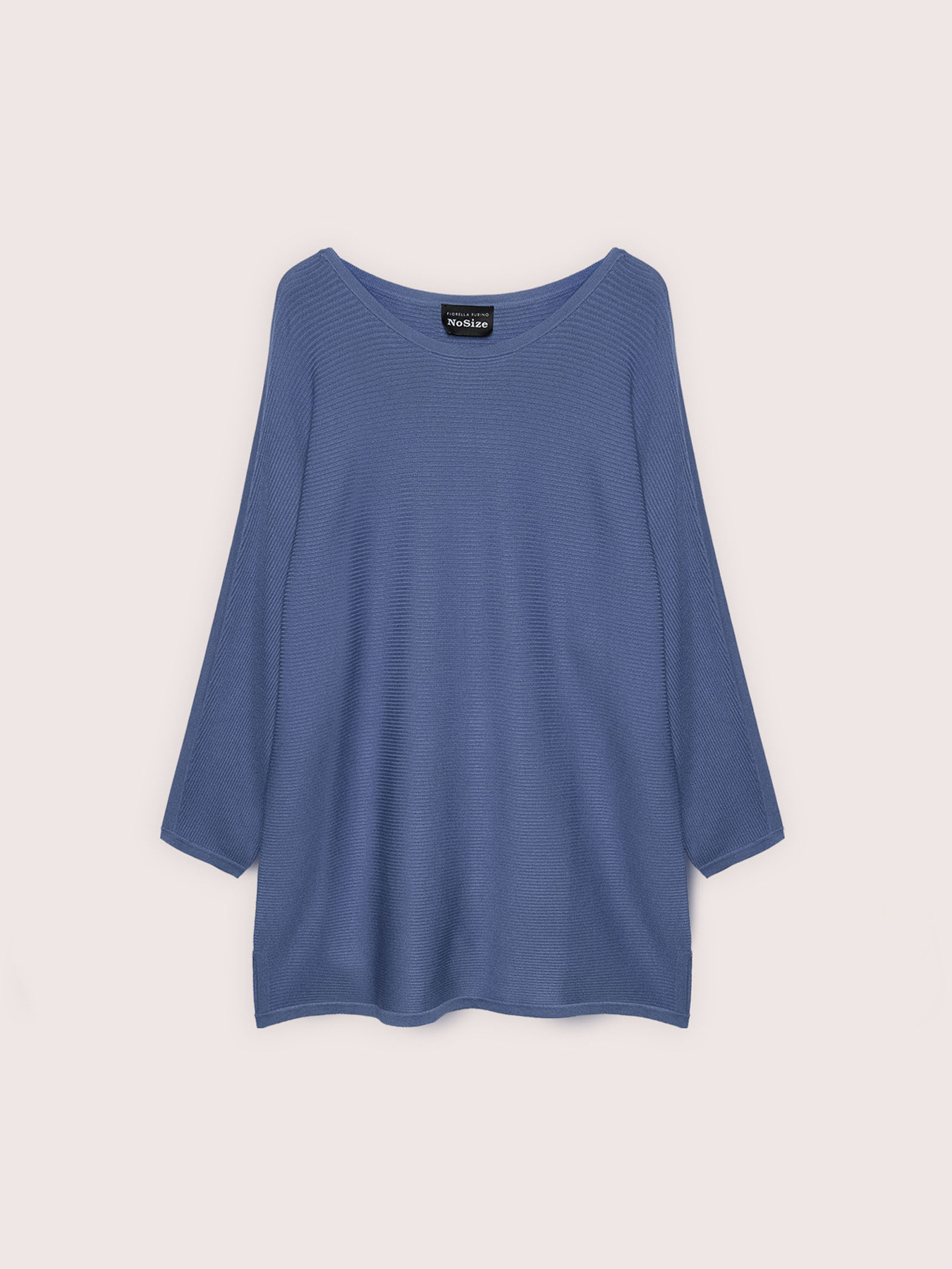 Viscose blend ribbed knitwear image number 4