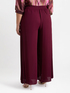 Palazzo trousers with side pleat image number 1