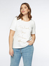 T-shirt with golden lettering image number 2