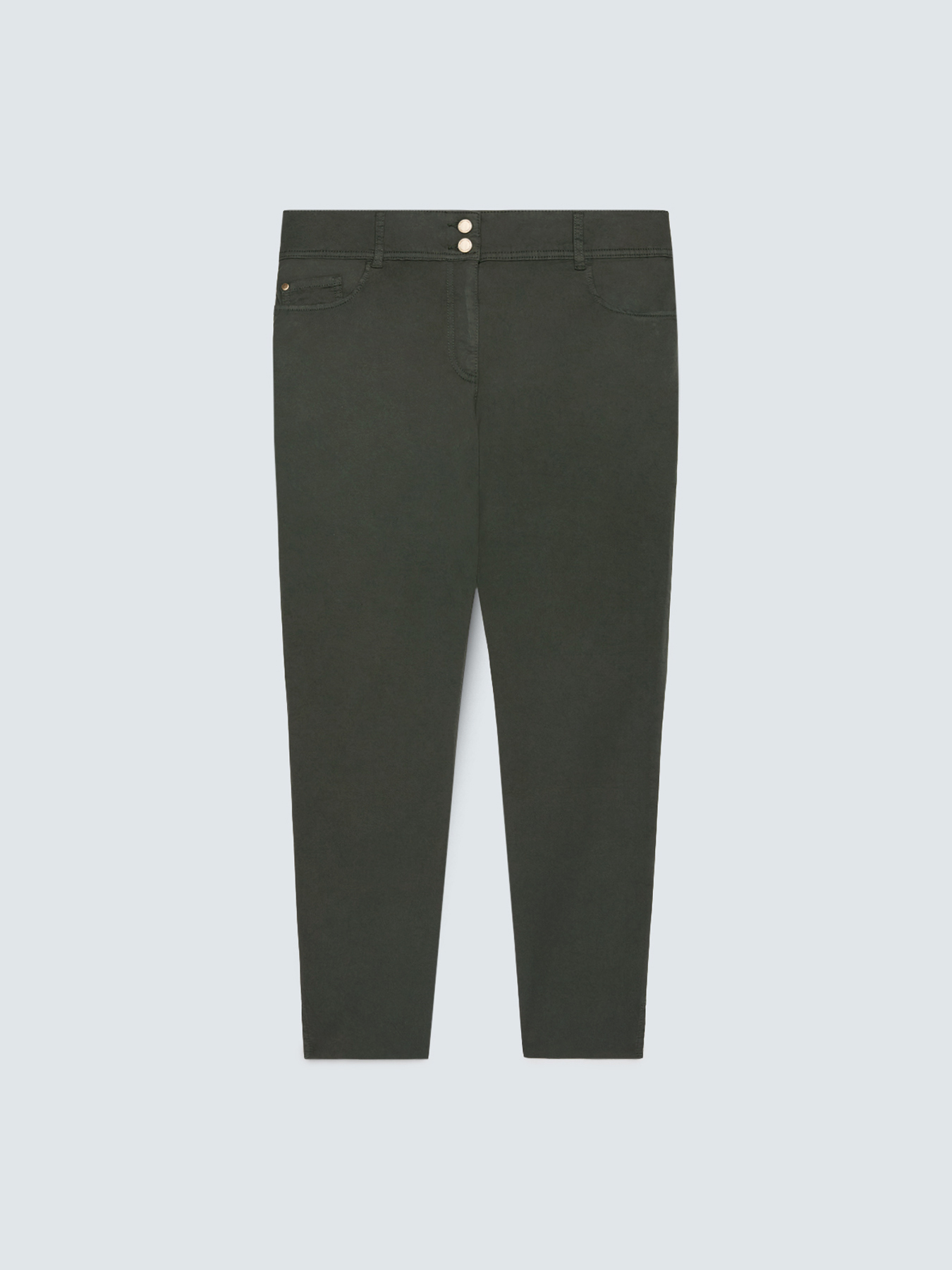 Pantaloni Skinny cotone image number 4