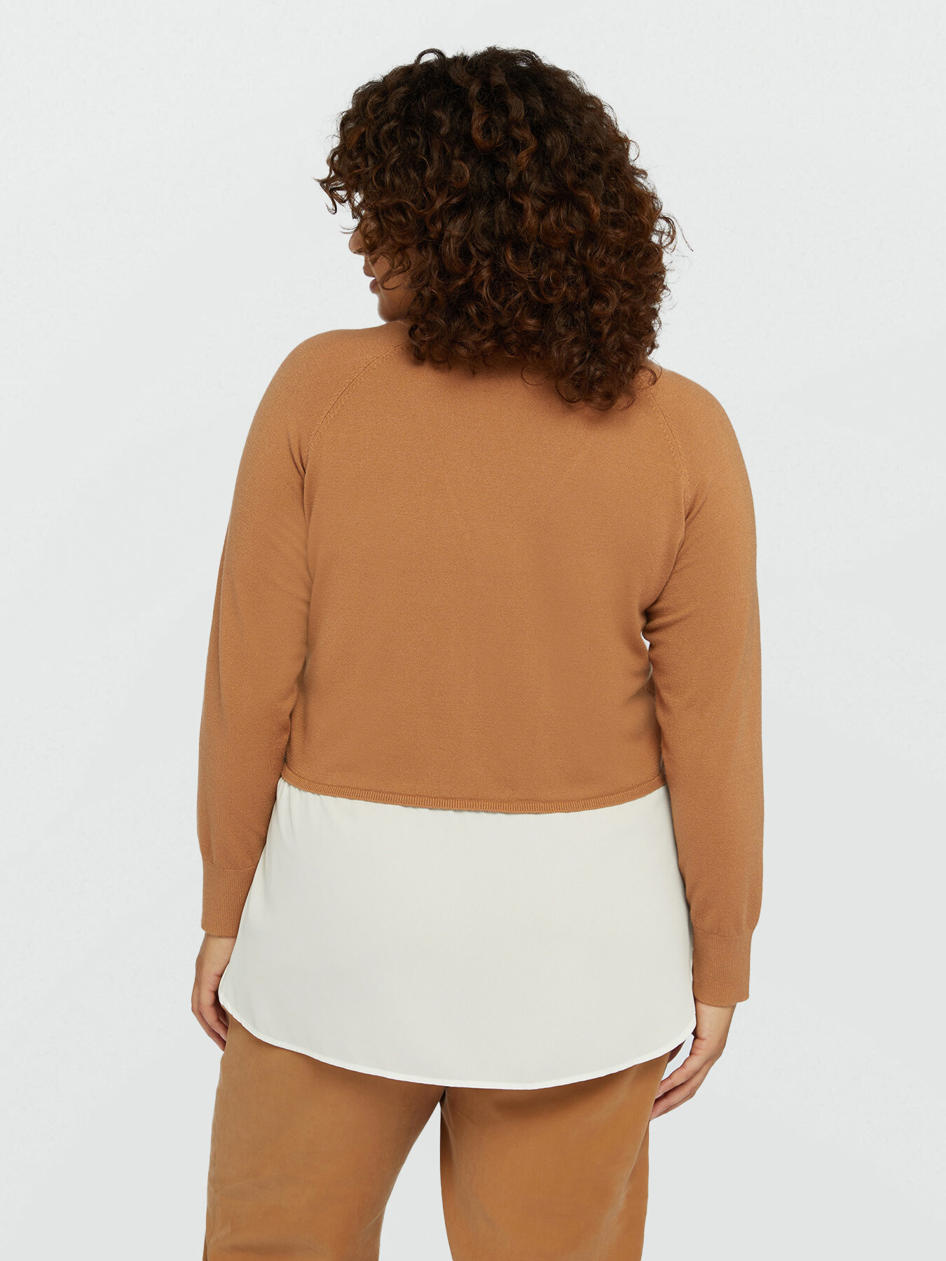 Cardigan avec insert dans le bas image number 1