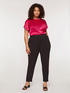 Jersey trousers with elasticated waist image number 0