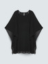 Georgette dress with maxi kimono sleeves image number 4
