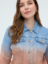 D&eacute;grad&eacute; denim jacket image number 3