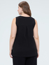 Cotton top with rhinestones image number 1