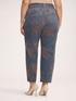 Balloon jeans with floral print image number 1