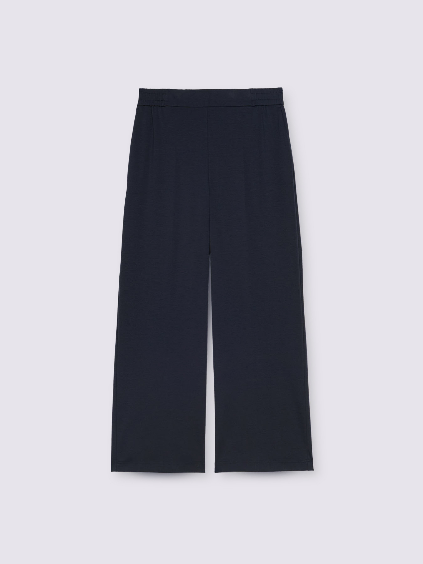 Pantaloni cropped in punto Milano image number 6