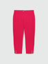 New York trousers in crepe scuba fabric with jewel buttons image number 5