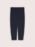 Pantaloni in Punto Milano con coulisse in vita image number 4