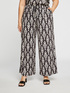 Trousers with ethnic print image number 2