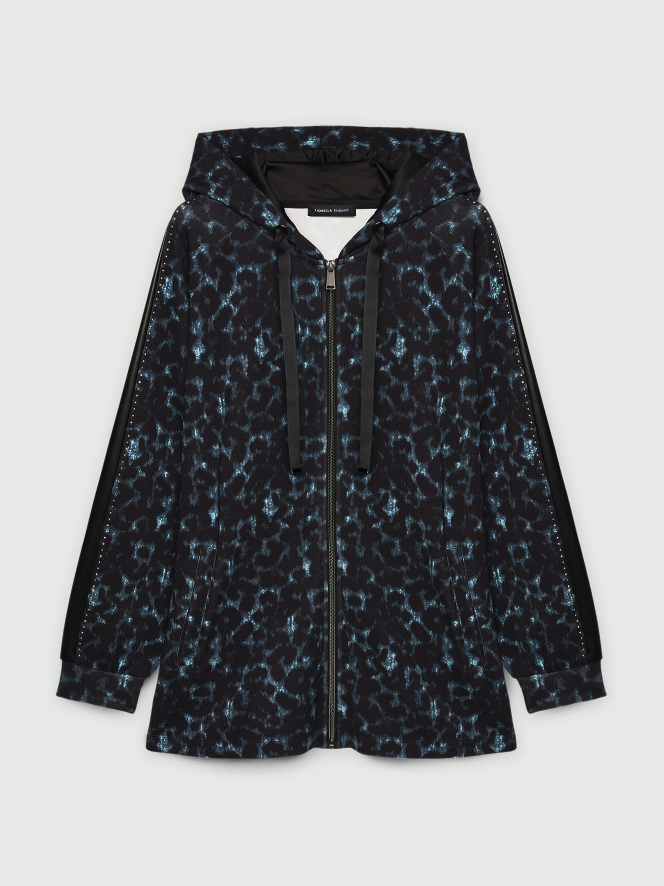 Felpa animalier con punti luce image number 4