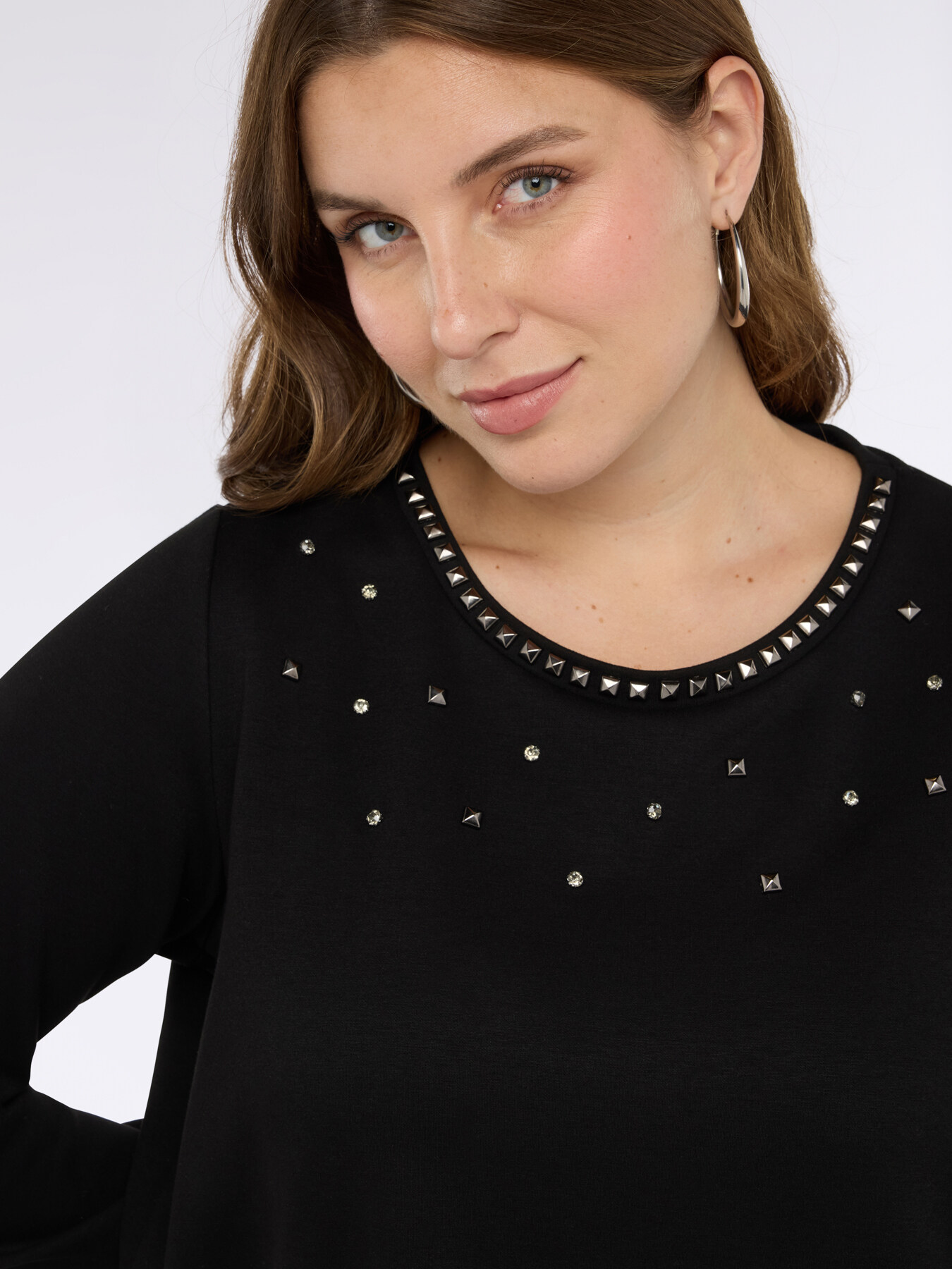 Scuba sweatshirt with studs image number 3