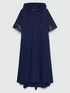Dress with hood and embroidery image number 4