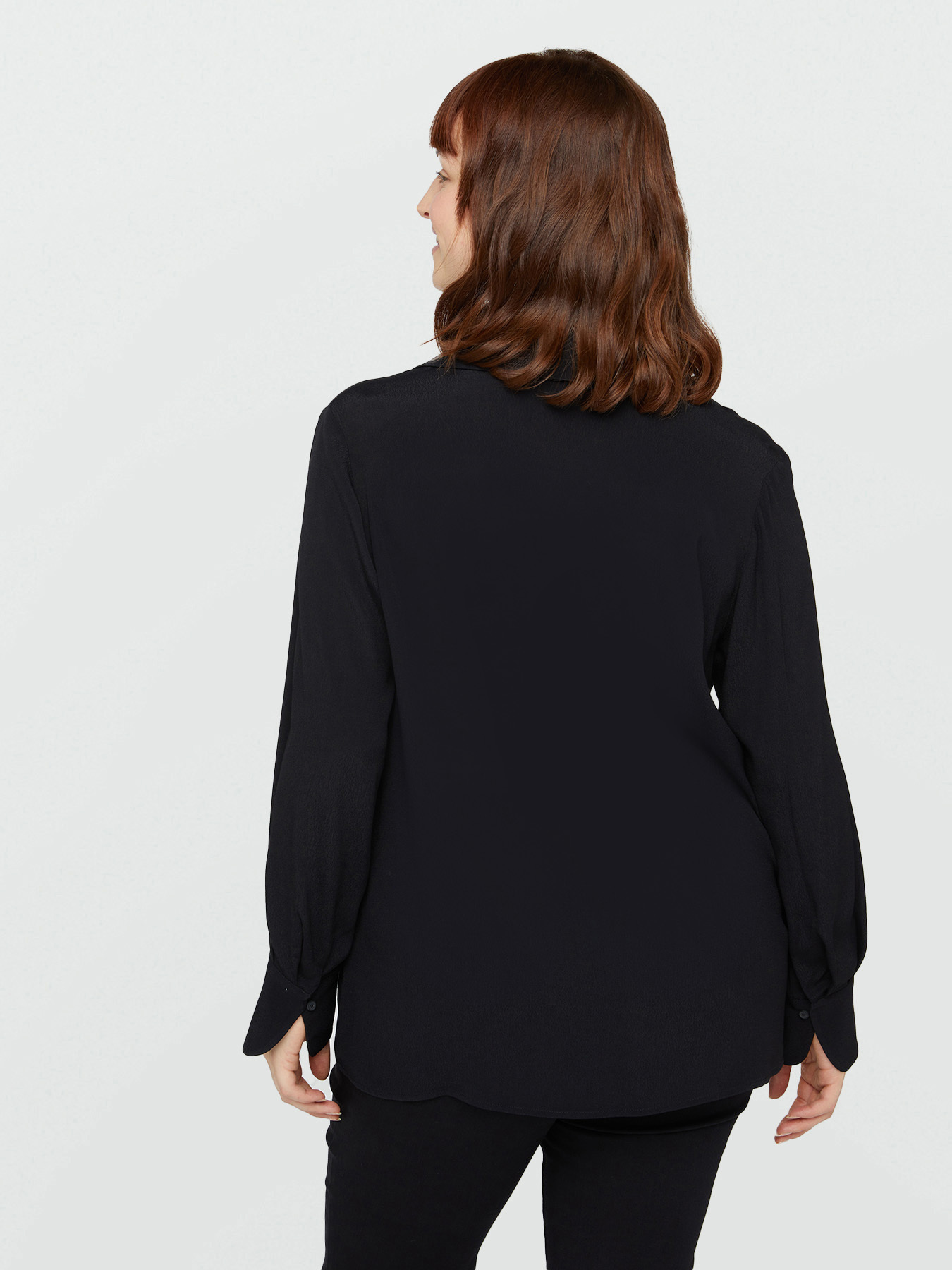 Hemdbluse aus Viskose LENZING&trade; ECOVERO&trade; image number 1