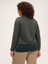 Camiseta bimaterial en jersey l&uacute;rex image number 1
