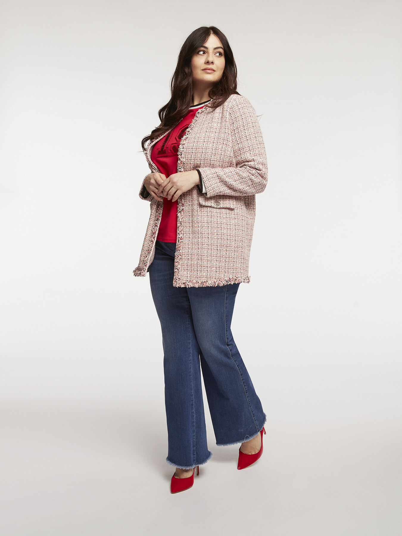 Flare-Jeans, Smart Denim Collection image number 0
