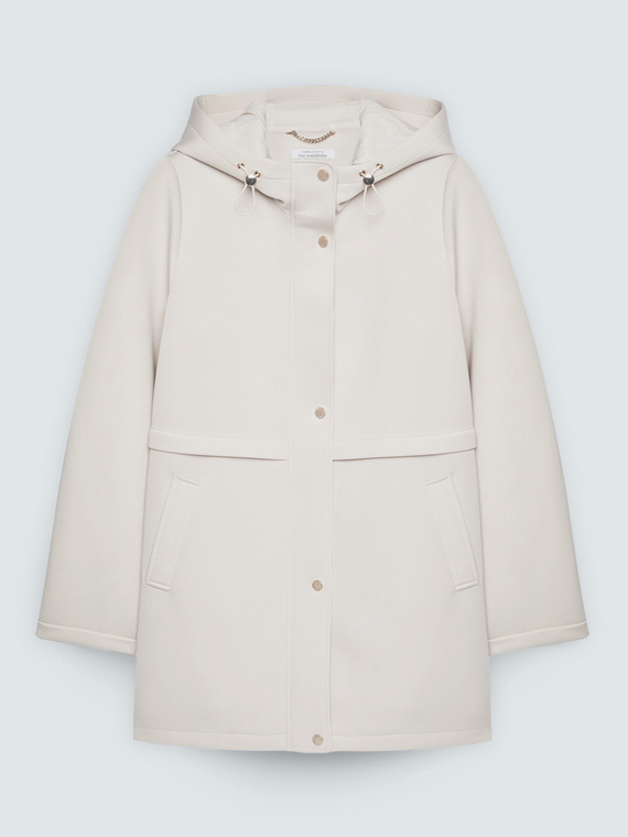 Chaqueta de neopreno con capucha