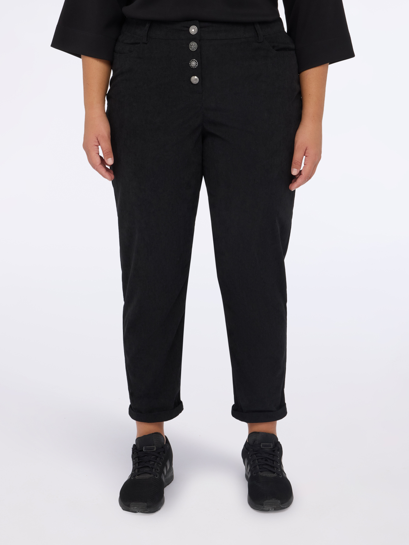 Corduroy Barrel Pants image number 2