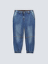 Jeans cargo con tagli orizzontali image number 4