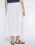 Linen and viscose skirt image number 1