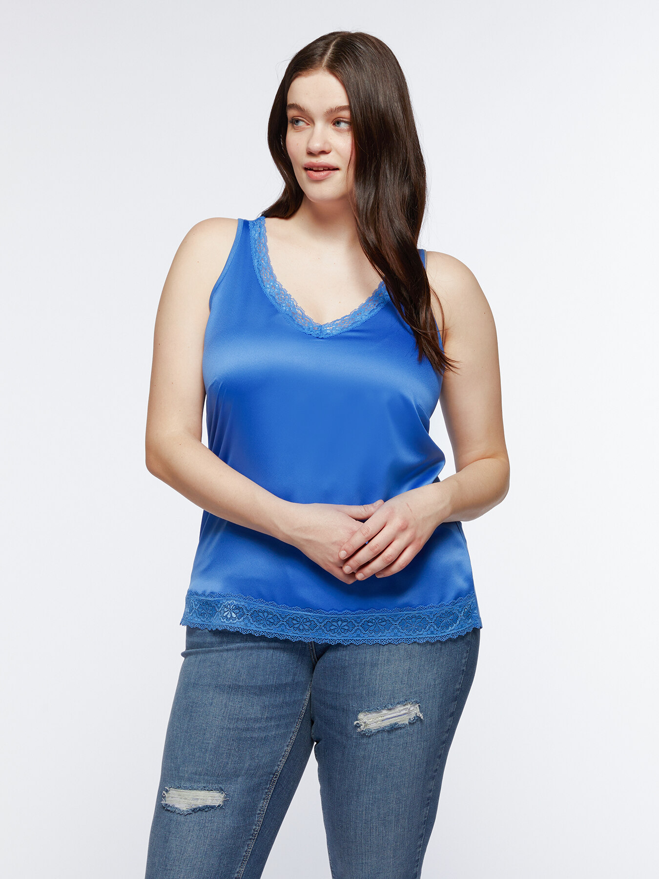 Top con pizzo image number 1