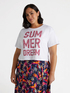 Kurz geschnittenes Summer Dream-T-Shirt image number 2