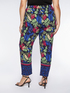 ECOVERO&trade; viscose printed trousers image number 1