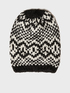 Cappello in tricot black&white image number 0