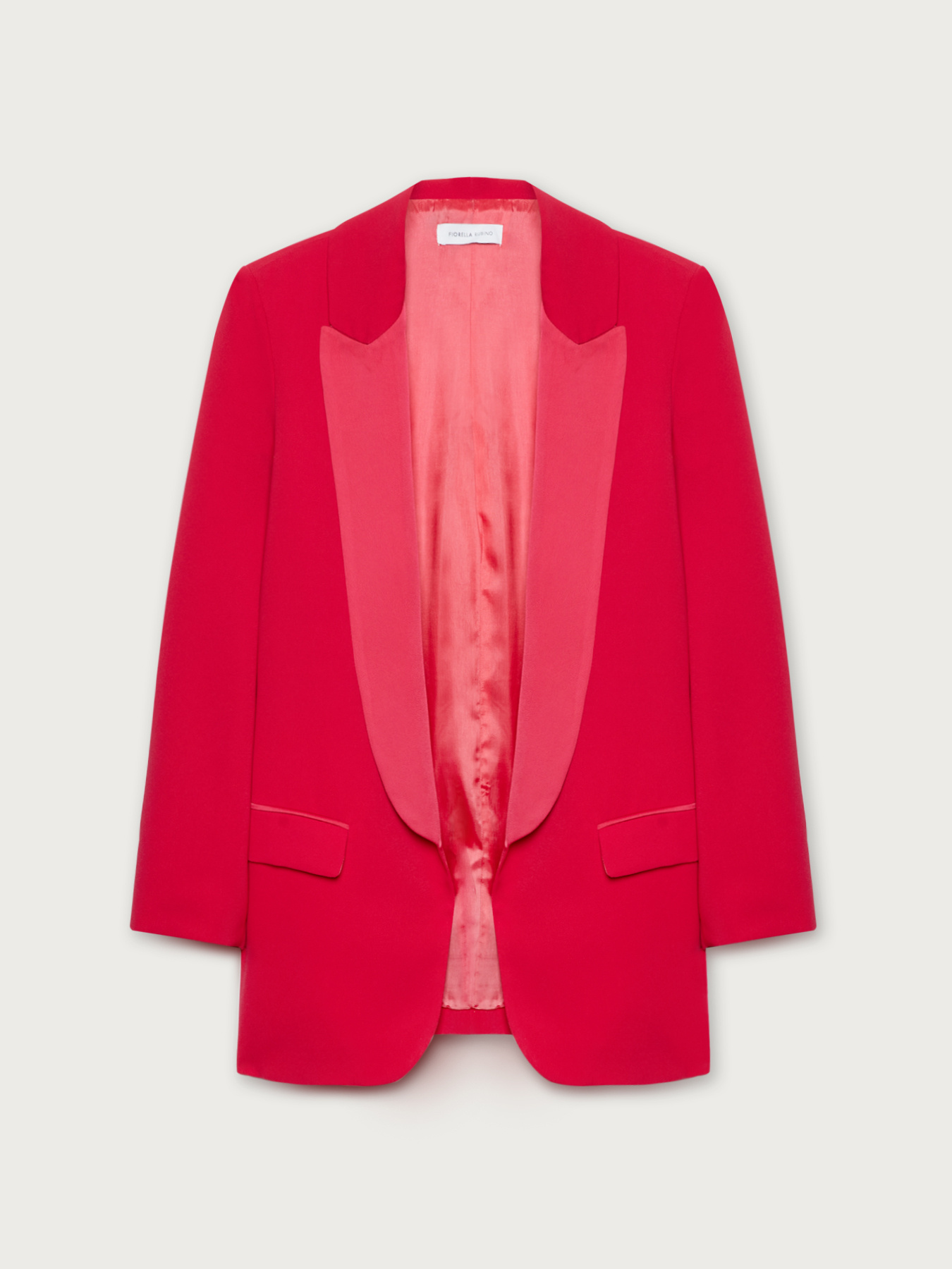 Chaqueta blazer de cady image number 3