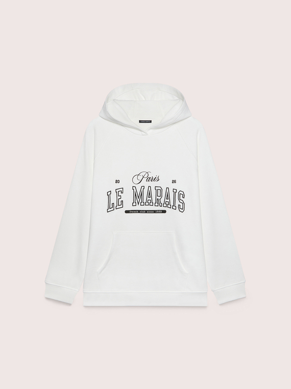 Sweat &agrave; capuche et