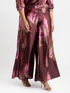 Pantaloni palazzo dalla stampa sfumata image number 2