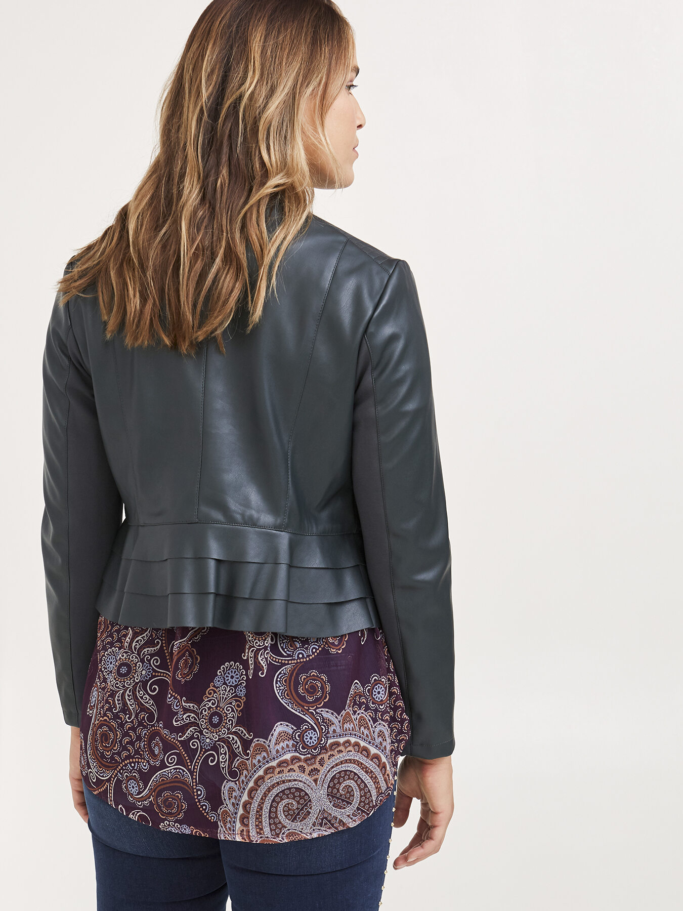 Giacca in similpelle image number 2